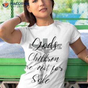 god s children are not for sale jesus christ christian shirt tshirt 1