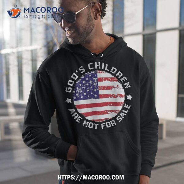 God’s Children Are Not For Sale Us American Flag Shirt