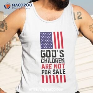 god s children are not for sale us flag christian shirt tank top 3