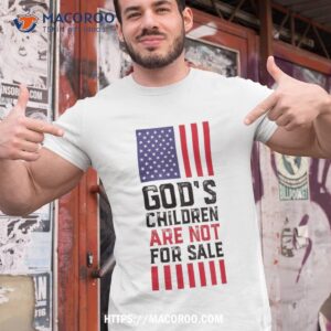 god s children are not for sale us flag christian shirt tshirt 1