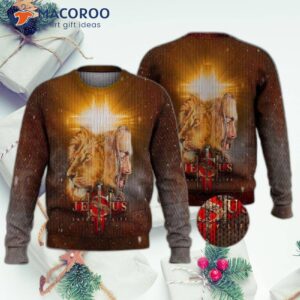 God Saved My Life Ugly Christmas Sweater