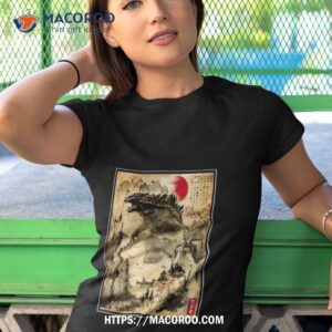 Gojira In Japan Woodblock Shirt