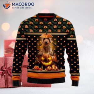 Golden Doodle Ugly Christmas Sweater