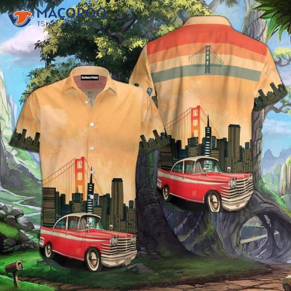 Golden Gate Bridge Hawaiian Shirts