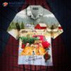 Golden Retriever Christmas Is Coming Farmer Hawaiian Shirts