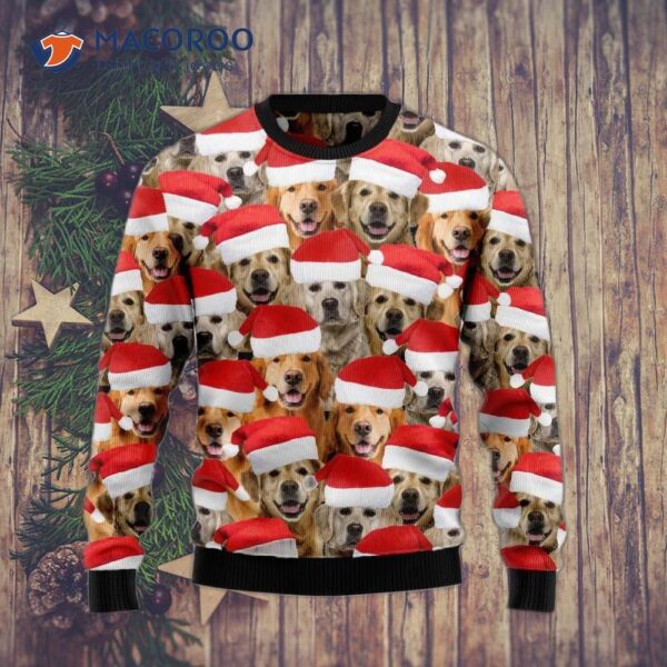 Golden Retriever Group’s Awesome Ugly Christmas Sweater