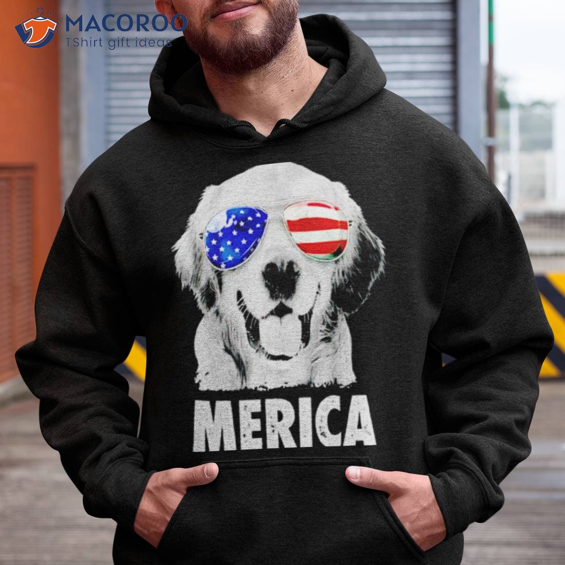 Golden Retriever Merica Shirt Golden Retriever Merica Shirt