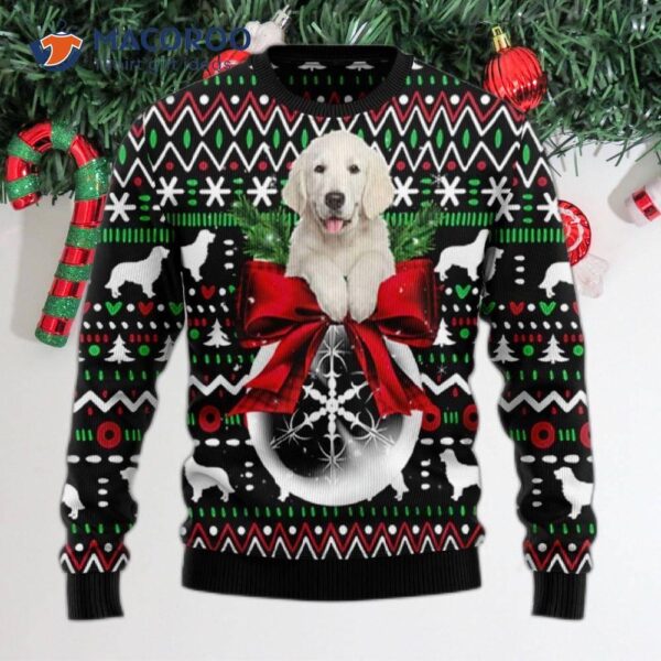 Golden Retriever Ugly Christmas Sweater