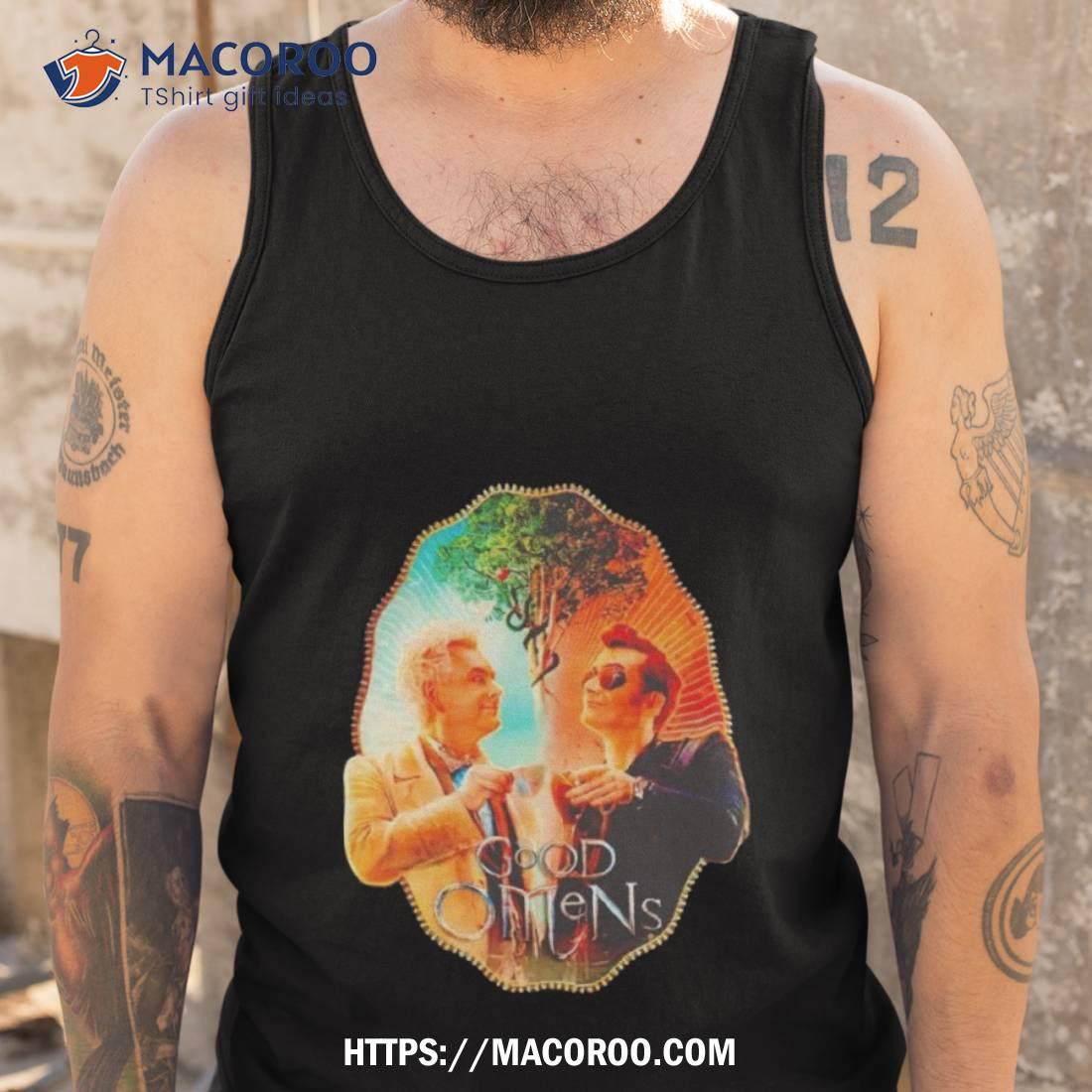 Good Omens A Toast To The World Shirt Good Omens A Toast To The World Shirt