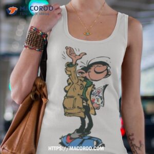 goof waving gaston lagaffe shirt tank top 4