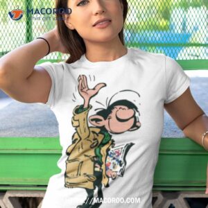 goof waving gaston lagaffe shirt tshirt 1