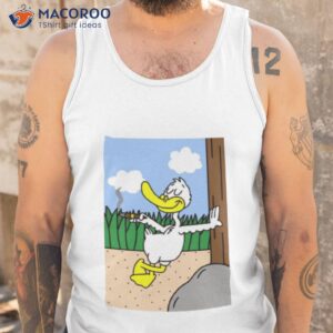 goofy goose shirt tank top