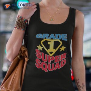 grade 1 super squad superhero teacher team shirt tank top 4