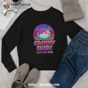 grammy shark vintage retro sunset graphic 2023 shirt sweatshirt