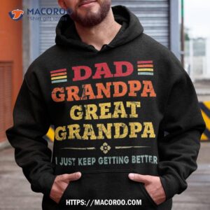 Grandpa Gifts Shirt From Grandkids Dad Grandpa Great Grandpa Shirt