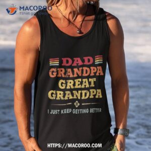 grandpa gifts shirt from grandkids dad grandpa great grandpa shirt tank top