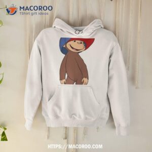 graphic big cap curious george shirt hoodie