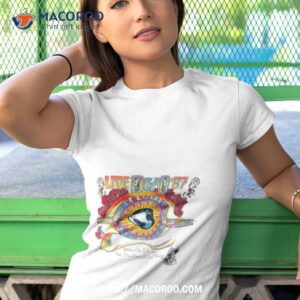 grateful dead 1987 tour eyes of the world lot with tour stops shirt tshirt 1