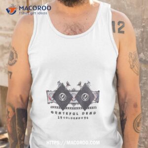 grateful dead 1994 colorado black diamond dead by jester ts shirt tank top