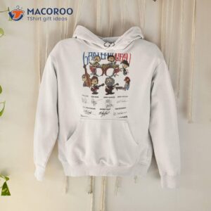 Grateful Dead Peanuts Thank You For The Memories Signatures Shirt