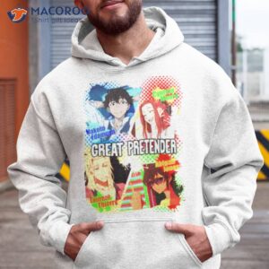 Great Pretender Colored Graphic Anime Shirt