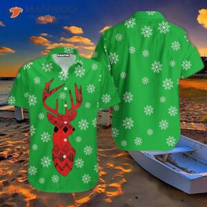 green christmas hawaiian shirts 1