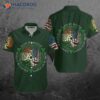 Green Irish-blooded Hawaiian Shirts For St. Patrick’s Day