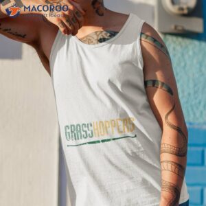greensboro grasshoppers bimm ridder adult grey document shirt tank top 1