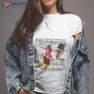 Greta Gerwig Christopher Nolan Barb Enheimer July 21 Only In Theater Shirt