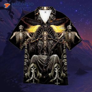 Grim Reaper Dark Skull Hawaiian Shirts