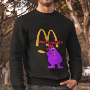 grimace birthday mcdonalds cute shirt sweatshirt