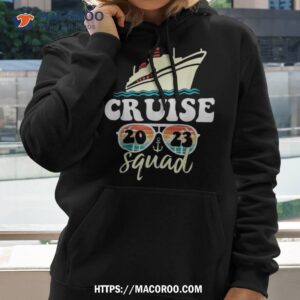 groovy cruise squad 2023 sunglasses family vacation trip shirt hoodie