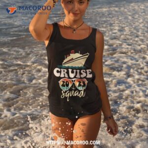 groovy cruise squad 2023 sunglasses family vacation trip shirt tank top