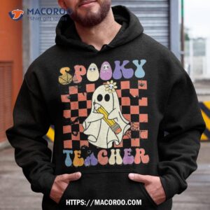 groovy halloween spooky teacher shirt spooky gifts hoodie