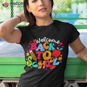 groovy teacher vibes eletary retro welcome back to school shirt tshirt 1