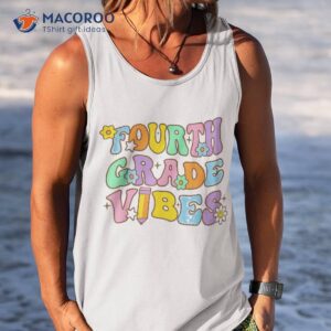 groovy viber third grade kids shirt for 4th teacher shirt tank top