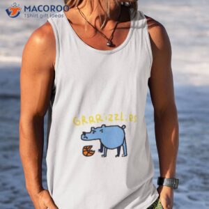 grrrizzlies nba paint shirt 2 tank top