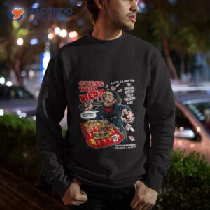 guess who died mens triblend t shirt sweatshirt