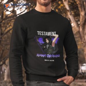 guilty gear strive elegant grim reaper testament shirt sweatshirt