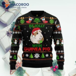 Guinea Pig’s Jolly Ugly Christmas Sweater