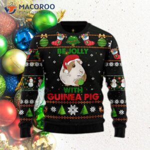 Guinea Pig’s Jolly Ugly Christmas Sweater