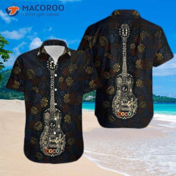 Guitar Coco Art Hawaiian Shirts