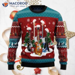 Guitar Ugly Christmas Sweater