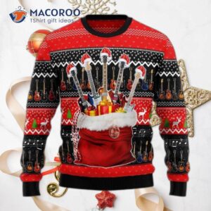 Guitar Ugly Christmas Sweater