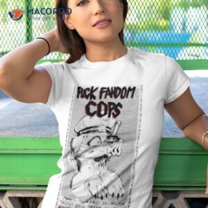 gutter bunny fuck fandom cops fuck the burned furs shirt tshirt 1