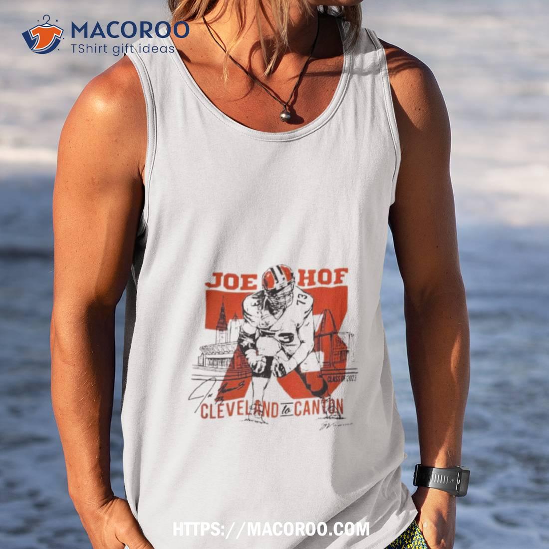 Gv Art And Design Joe Thomas Cleveland To Canton Shirt Gv Art And Design Joe Thomas Cleveland To Canton Shirt