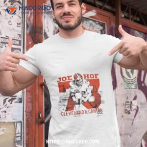 Gv Art And Design Joe Thomas Cleveland To Canton Shirt