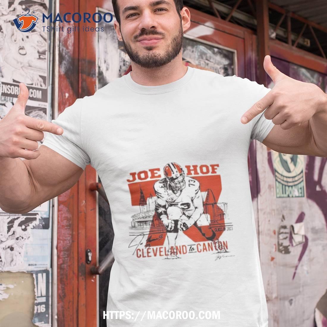 Gv Art And Design Joe Thomas Cleveland To Canton Shirt Gv Art And Design Joe Thomas Cleveland To Canton Shirt