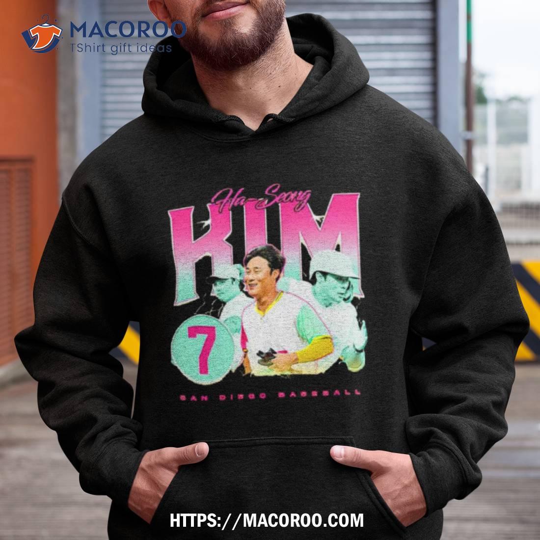 Ha Seong Kim 7 Sandiego Baseball Shirt Ha Seong Kim 7 Sandiego Baseball Shirt