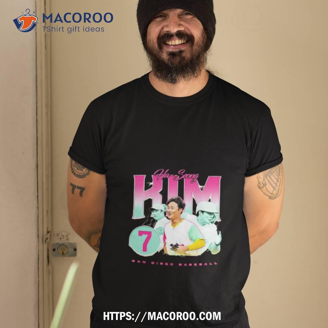 Ha Seong Kim 7 Sandiego Baseball Shirt Ha Seong Kim 7 Sandiego Baseball Shirt
